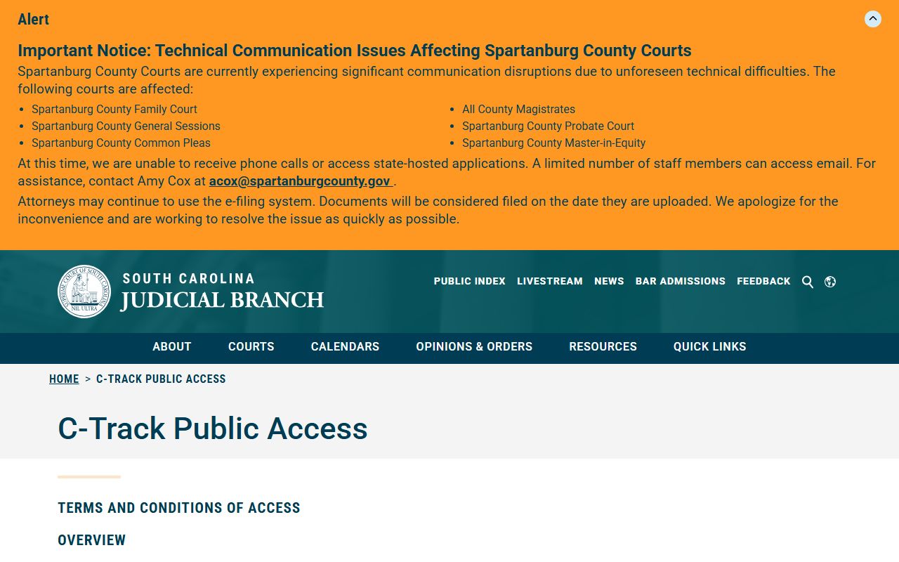 York County court records appellate C-Track public access source