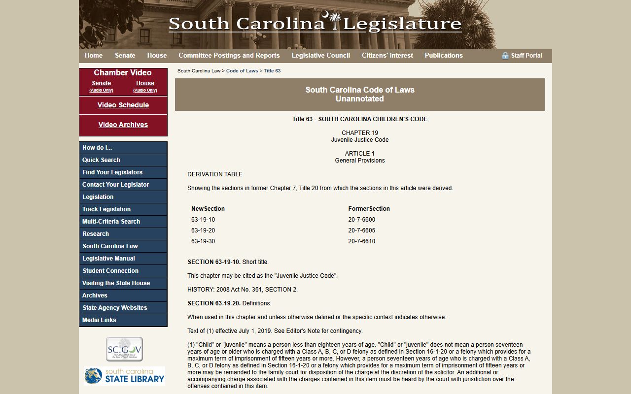 York County court records juvenile confidentiality statute source